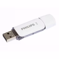 Philips FM32FD70B, 32 Go, USB Type-A, 2.0, Casquette, 8 g, Blanc
