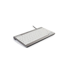 BakkerElkhuizen UltraBoard 950 clavier USB QWERTY US International Gris clair, Blanc