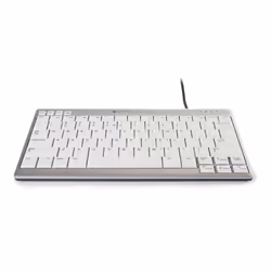 BakkerElkhuizen UltraBoard 950 clavier USB QWERTY US International Gris clair, Blanc