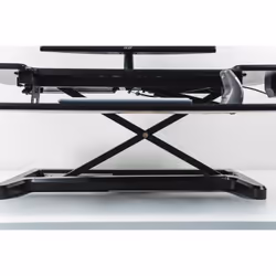 BakkerElkhuizen Adjustable Sit-Stand Desk Riser 2 Noir Bureau - Vue supplémentaire 4