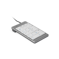 BakkerElkhuizen UltraBoard 955 Numeric clavier numérique PC USB Argent, Blanc