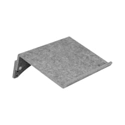 BakkerElkhuizen FlexDoc Circular porte-document Feutre PET, Plastique recyclé, Acier Gris