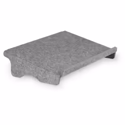 BakkerElkhuizen Q-doc 100 Circular, Feutre PET, Gris, 1 pièce(s), 455 mm, 290 mm, 95 mm