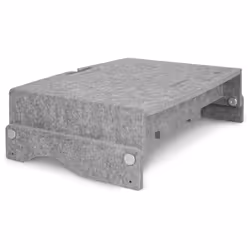 BakkerElkhuizen Q-riser 110 Circular, Autonome, 10 kg, 25,4 cm (10"), 76,2 cm (30"), Réglage de la hauteur, Gris