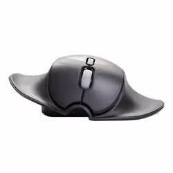 BakkerElkhuizen HandshoeMouse Shift Bluetooth, Ambidextre, Optique, Bluetooth, 1000 DPI, Noir