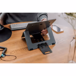 BakkerElkhuizen FlexTop 170 Supports de Laptop Noir, Gris foncé 16" - Vue supplémentaire 6