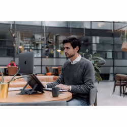BakkerElkhuizen FlexTop 170 Supports de Laptop Noir, Gris foncé 16" - Vue supplémentaire 7