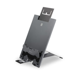 BakkerElkhuizen Ergo-Q Hybrid Pro Supports de Laptop Noir, Gris foncé 16"