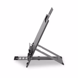 BakkerElkhuizen Ergo-Q Hybrid Pro Supports de Laptop Noir, Gris foncé 16"