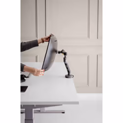 BakkerElkhuizen BE Flexible Single 35" Gris Bureau