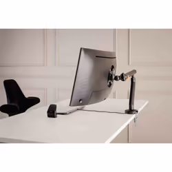 BakkerElkhuizen BE Flexible Single 35" Noir Bureau
