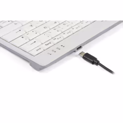 BakkerElkhuizen UltraBoard 950 V2 clavier Maison USB + Bluetooth QWERTY Anglais britannique Gris foncé, Gris clair - Vue supplémentaire 7