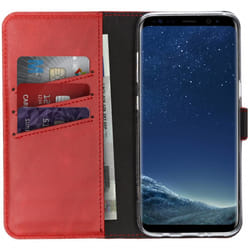 Selencia G950U13955605 coque de protection pour téléphones portables 14,7 cm (5.8") Housse Rouge