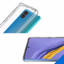 Accezz A515F29309801 coque de protection pour téléphones portables 16,5 cm (6.5") Housse Transparent