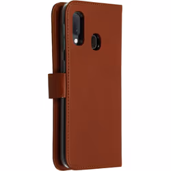 Selencia A202F36324106 5.8" Étui avec portefeuille Marron