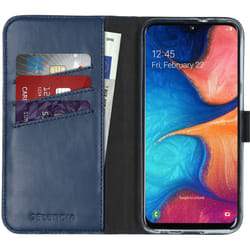 Selencia A202F36324107 coque de protection pour téléphones portables 14,7 cm (5.8") Étui avec portefeuille Bleu
