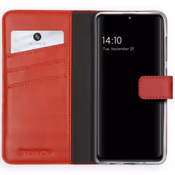 Selencia A415F38347803, Étui avec portefeuille, Samsung, Galaxy A41, 15,5 cm (6.1"), Rouge
