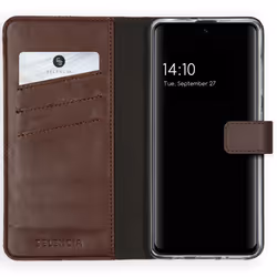 Selencia A515F38524304 6.5" Folio porte carte Marron