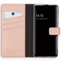Selencia A515F38524307 coque de protection pour téléphones portables 16,5 cm (6.5") Folio porte carte Rose