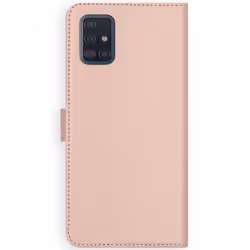 Selencia A515F38524307 coque de protection pour téléphones portables 16,5 cm (6.5") Folio porte carte Rose