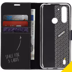 Accezz MOTOG8PLITE40260501 coque de protection pour téléphones portables 16,5 cm (6.5") Folio Noir