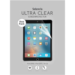 Protection décran Duo Pack iPad 6 (2018) 9.7 pouces / iPad 5 (2017) 9.7 pouces / Air 2 (2014)/Air 1 (2013) Selencia