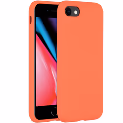 Accezz 8G608275012, Housse, Apple, iPhone SE (2022), iPhone SE (2020), iPhone 8, iPhone 7, 11,9 cm (4.7"), Orange