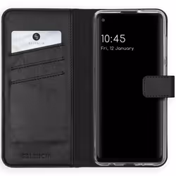 Selencia A217F40630601 coque de protection pour téléphones portables 16,5 cm (6.5") Étui avec portefeuille Noir