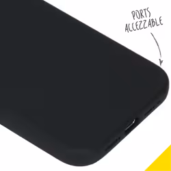 Accezz iP126741316801 coque de protection pour téléphones portables Noir