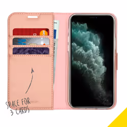 Accezz iP12-6141493604 coque de protection pour téléphones portables 15,5 cm (6.1") Folio Rose