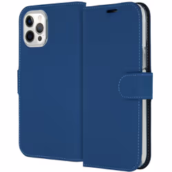 Accezz iP12-6741502502, Folio, Apple, iPhone 12 Pro Max, 17 cm (6.7"), Bleu