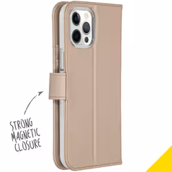 Accezz iP12-6741502503 coque de protection pour téléphones portables 17 cm (6.7") Folio Or