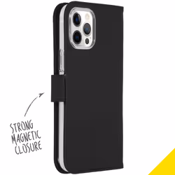 Accezz iP12-6741502501 coque de protection pour téléphones portables 17 cm (6.7") Folio Noir