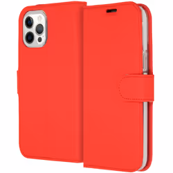 Accezz iP12-6741502506, Folio, Apple, iPhone 12 Pro Max, 17 cm (6.7"), Rouge
