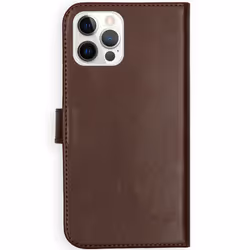 Selencia iP12-6142236804 6.1" Étui avec portefeuille Marron