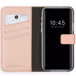 Selencia iP12-6142236806, Étui avec portefeuille, Apple, iPhone 12 Pro, iPhone 12, 15,5 cm (6.1"), Rose