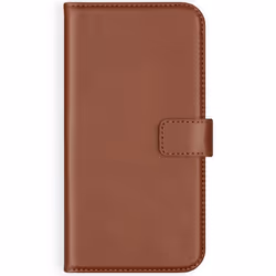 Selencia iP12-6142236805 coque de protection pour téléphones portables 15,5 cm (6.1") Étui avec portefeuille Marron