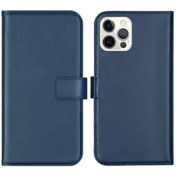 Selencia iP12-6142236809 6.1" Étui avec portefeuille Bleu