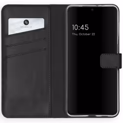Selencia G99643489701, Étui avec portefeuille, Samsung, Galaxy S21 Plus, 17 cm (6.7"), Noir