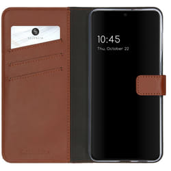 Selencia G99643489705 6.7" Étui avec portefeuille Marron
