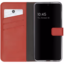 Selencia G99143512203, Étui avec portefeuille, Samsung, Galaxy S21, 15,8 cm (6.2"), Rouge