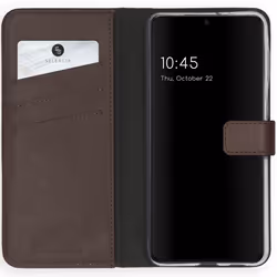 Selencia G99143512204, Étui avec portefeuille, Samsung, Galaxy S21, 15,8 cm (6.2"), Marron