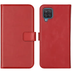 Selencia A125F43743006 coque de protection pour téléphones portables 16,5 cm (6.5") Étui avec portefeuille Rouge