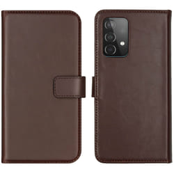 Selencia A526F43921204 coque de protection pour téléphones portables 16,5 cm (6.5") Folio porte carte Marron