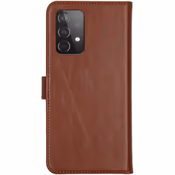 Selencia A526F43921205 coque de protection pour téléphones portables 16,5 cm (6.5") Folio porte carte Marron