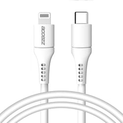 Accezz KABELMULTI44596102 câble Lightning 1 m Blanc