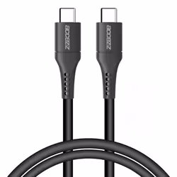 Accezz KABELUSBC44615902, 1 m, USB C, USB C, 480 Mbit/s, Noir