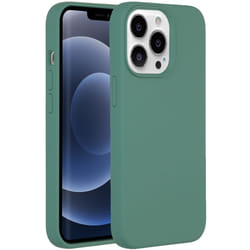 Accezz Liquid Silicone Backcover 6.1" Housse Vert