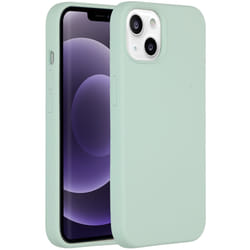 Accezz Liquid Silicone Backcover 6.1" Housse Bleu