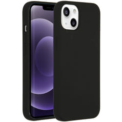 Accezz Liquid Silicone Backcover 6.1" Housse Noir